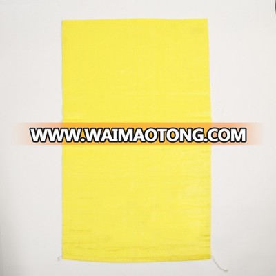 factory export yellow laminated 25kg pp bopp woven bag